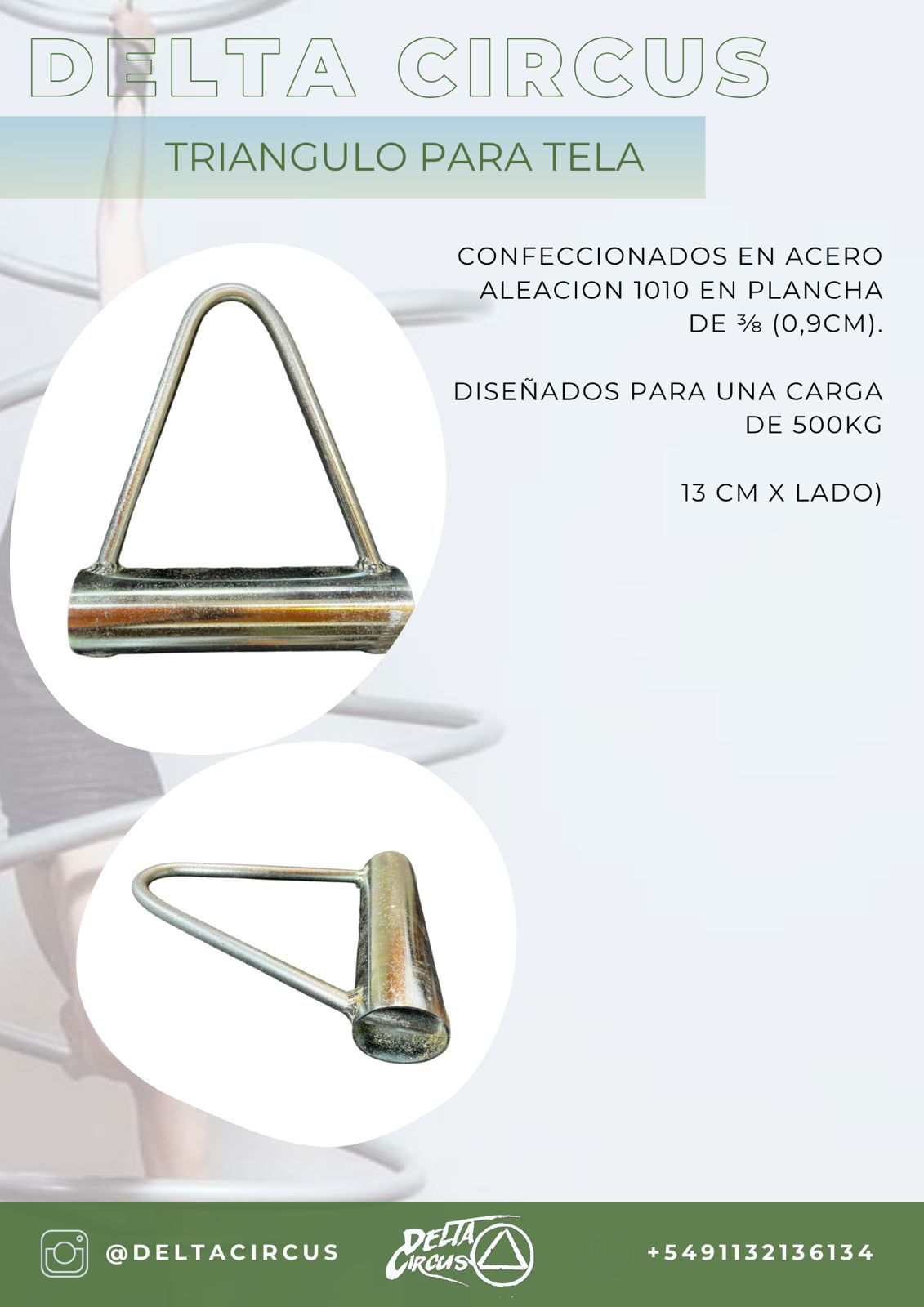 Triángulo para Tela