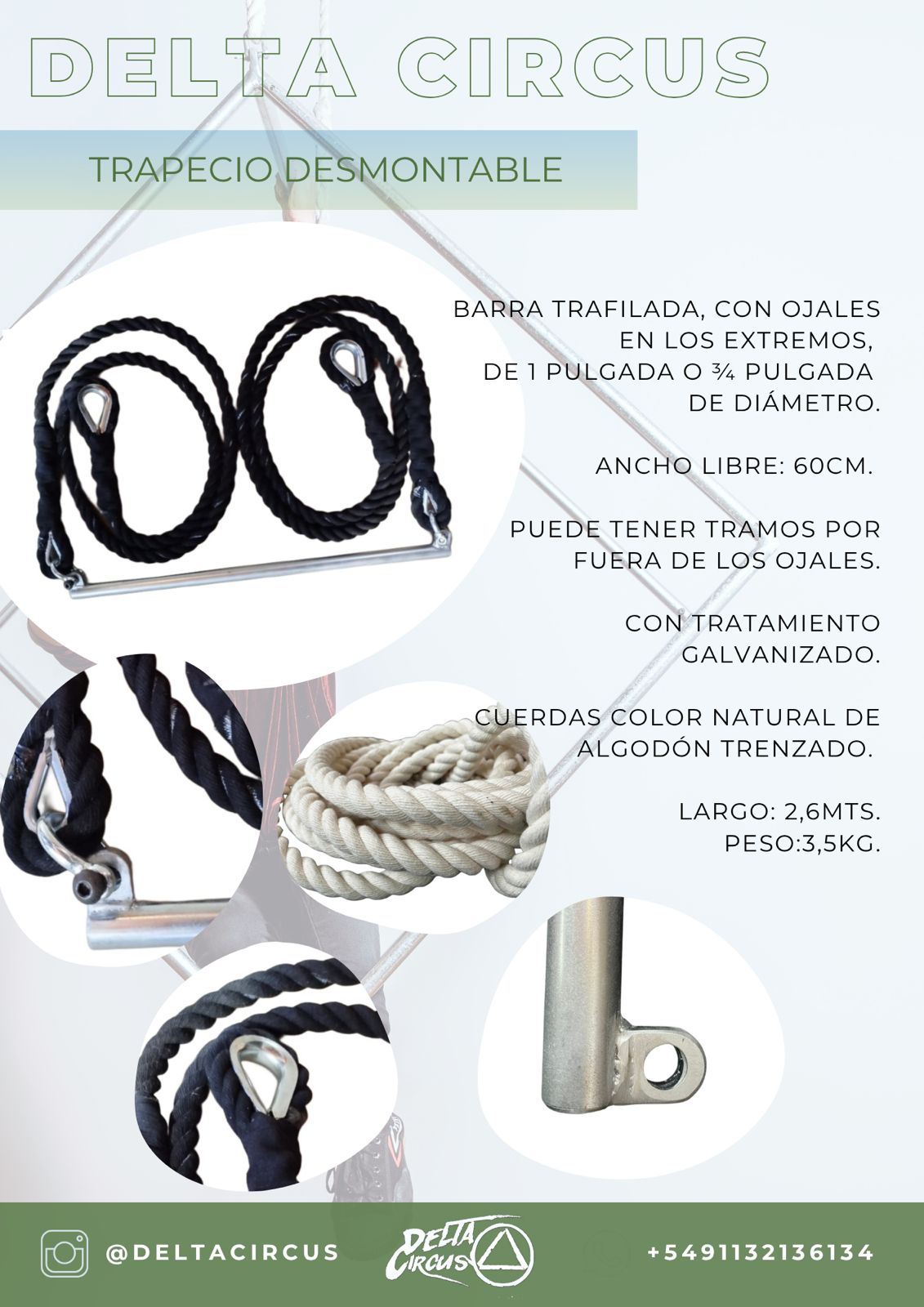 Trapecio Desmontable